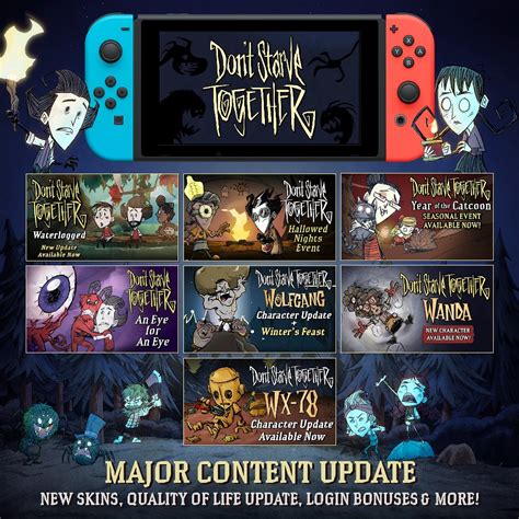 dont starve together updates|Don’t Starve Together (Switch): all the updates (latest: Ver. 1.14.0 .